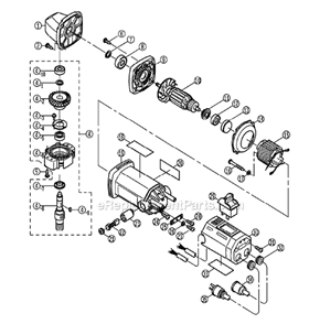 Part Location Diagram of 9511700 Ryobi Retaining Ring S-17
